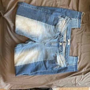 Two toned jeans size 10/30